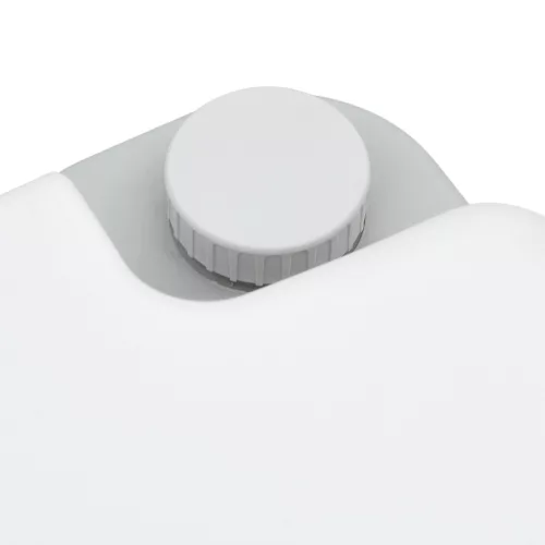  Hordozható WC Szürke és Fehér Műanyag 10 L