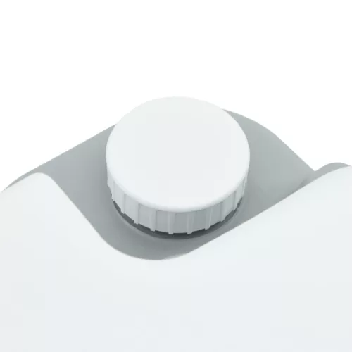  Kemping WC Hordozható Szürke 10L Frissvíz 20L Hulladéktartály