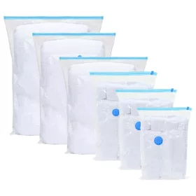    Tárolótáskák Falra szerelhető 5 pcs Átlátszó és Kék 100 x 80 cm