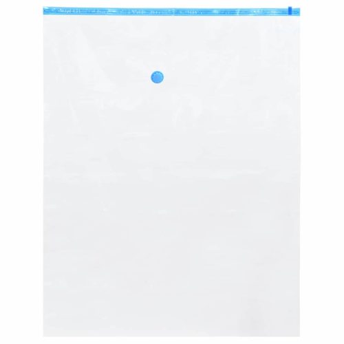  Tárolótáskák Falra szerelhető 5 pcs Átlátszó és Kék 100 x 80 cm