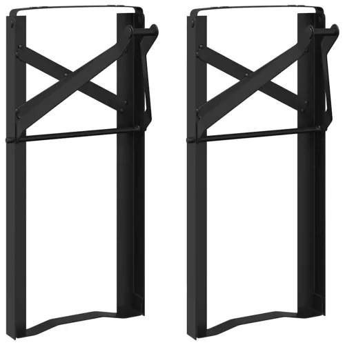  Sör Pad Lábak Fekete Porszórt acél