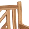  Kerti pad Barna 228 x 60 x 90 cm Tömör tíkfa