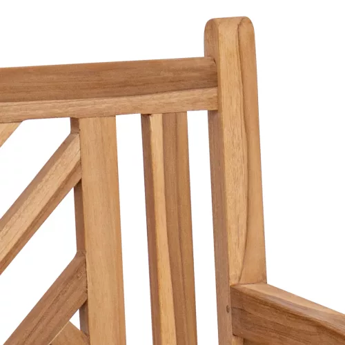  Kerti pad Barna 228 x 60 x 90 cm Tömör tíkfa