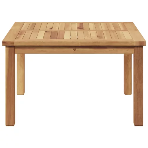  Dohányzóasztal Barna 60 x 60 x 36 cm Tömör tíkfa