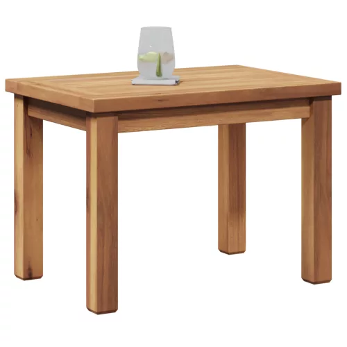  Dohányzóasztal Barna 50 x 35 x 36 cm Tömör tíkfa