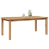  Dohányzóasztal Barna 110 x 55 x 45 cm Tömör tíkfa