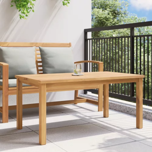  Dohányzóasztal Barna 110 x 55 x 45 cm Tömör tíkfa