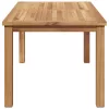  Dohányzóasztal Barna 110 x 55 x 45 cm Tömör tíkfa