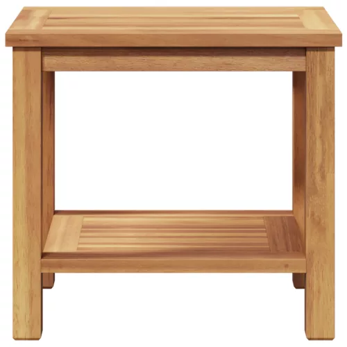  Dohányzóasztal Barna 50 x 35 x 45 cm Tömör tíkfa