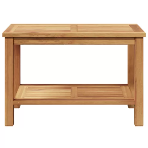  Dohányzóasztal Barna 70 x 40 x 45 cm Tömör tíkfa