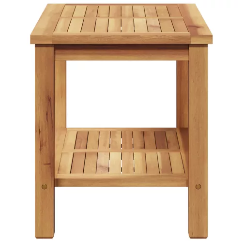  Dohányzóasztal Barna 70 x 40 x 45 cm Tömör tíkfa