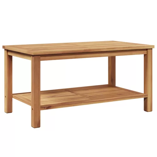  Dohányzóasztal Barna 90 x 50 x 45 cm Tömör tíkfa