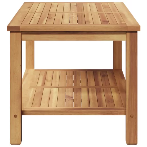  Dohányzóasztal Barna 90 x 50 x 45 cm Tömör tíkfa