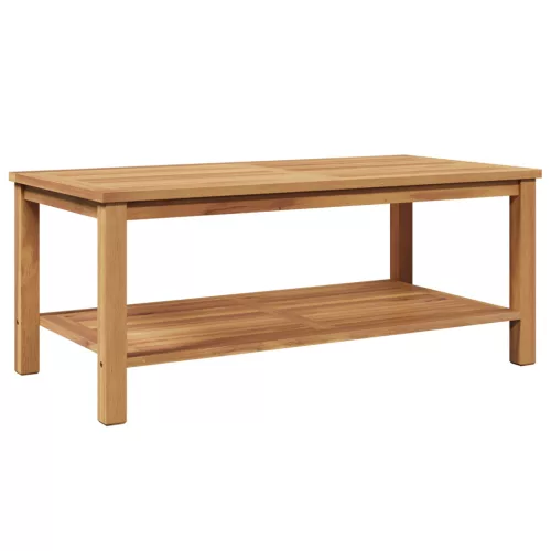  Dohányzóasztal Barna 110 x 55 x 45 cm Tömör tíkfa