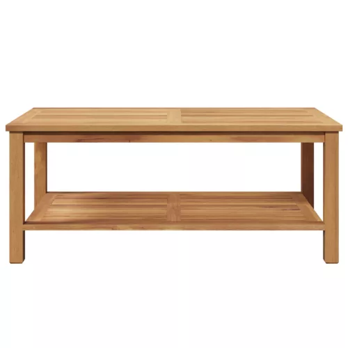  Dohányzóasztal Barna 110 x 55 x 45 cm Tömör tíkfa