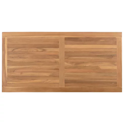  Dohányzóasztal Barna 110 x 55 x 45 cm Tömör tíkfa