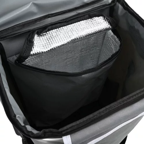  Bevásárlókocsi Kerekekkel és Állítható Fogantyúval Szürke 40 L