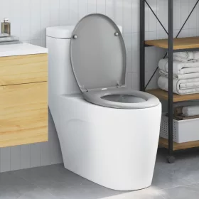  Gyorskioldós WC ülőke puha zárással Duroplast Szürke