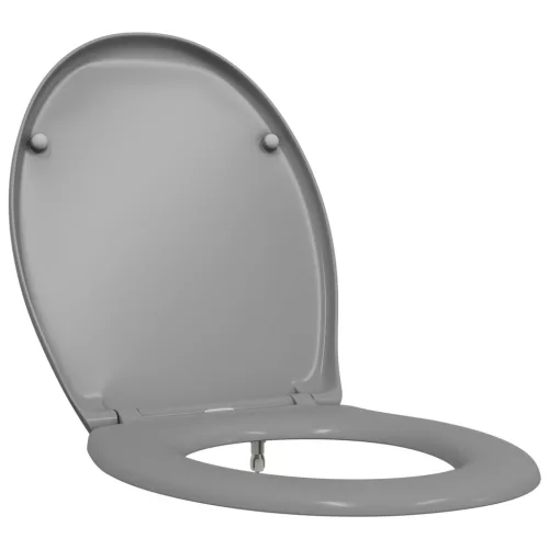  Gyorskioldós WC ülőke puha zárással Duroplast Szürke