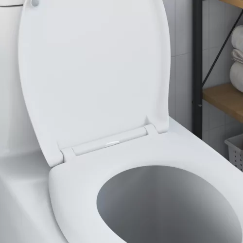  Gyorskioldós WC ülőke Lassan záródó Duroplast Fehér