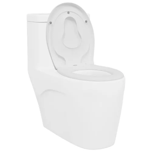  Családi WC Ülőke Gyermek Ülőkével Gyors Kioldás Duroplasttal