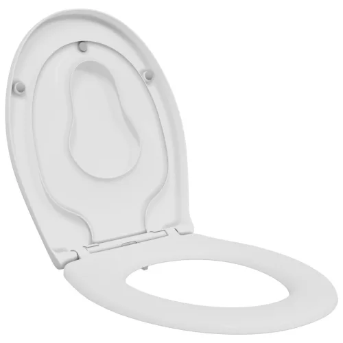  Családi WC Ülőke Gyermek Ülőkével Gyors Kioldás Duroplasttal