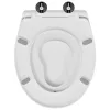  Családi WC Ülőke Gyermek Ülőkével Gyors Kioldás Duroplasttal