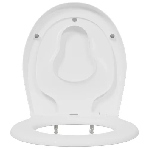  Családi WC Ülőke Gyermek Ülőkével Gyors Kioldás Duroplasttal