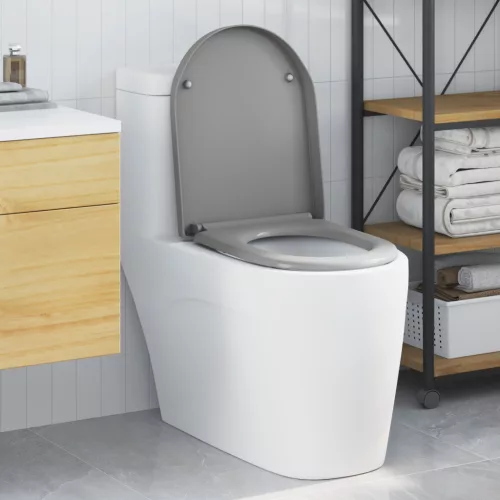  gyorstávolítós WC ülőke lassan záródó Duroplast szürke