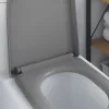  gyorstávolítós WC ülőke lassan záródó Duroplast szürke