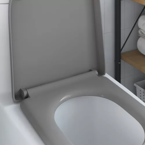  gyorstávolítós WC ülőke lassan záródó Duroplast szürke