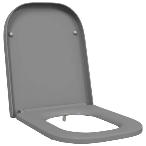  Gyorskioldó WC-ülőke puha zárszerkezettel Duroplast szürke
