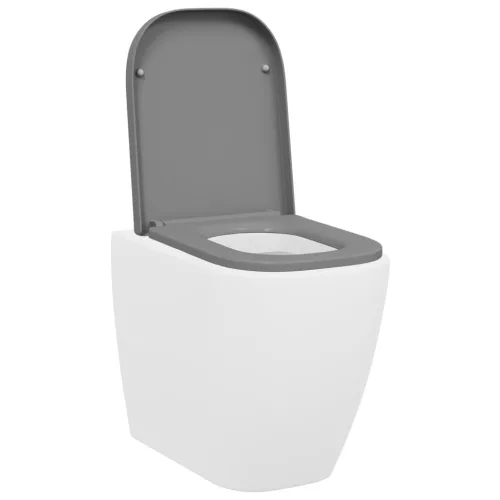 Gyorskioldó WC-ülőke puha zárszerkezettel Duroplast szürke