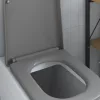  Gyorskioldó WC-ülőke puha zárszerkezettel Duroplast szürke