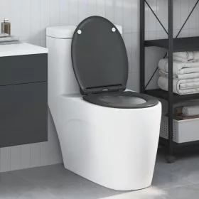  Gyorskioldó WC-ülőke Soft Close Duroplast Antracit