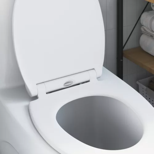  Gyorskioldós WC ülőke lágy zárással Duroplast Fehér