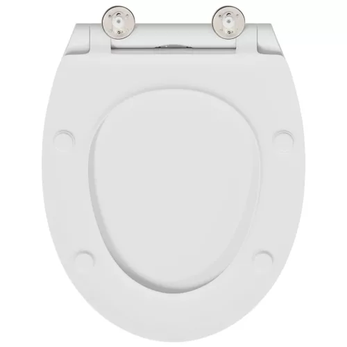  Gyorskioldós WC ülőke lágy zárással Duroplast Fehér
