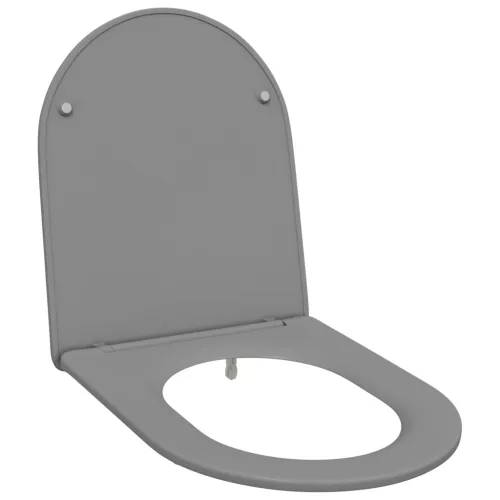  Gyorskioldós WC ülőke puha zárással Duroplast, Szürke