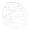  Kert Bistro Készlet 3 pcs Fehér Alumínium