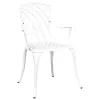  Kerti Szék 2 pcs Fehér 53 x 51 x 88,5cm Alumínium