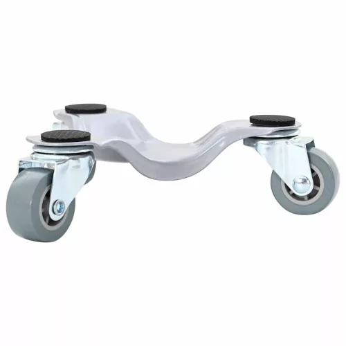  4 db bútorgörgő, 16 x 14,5 x 5,5 cm, acél, 180 kg