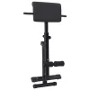  Hyperextension pad Fekete 100,5 x 70 x 78 cm Porszórt acél