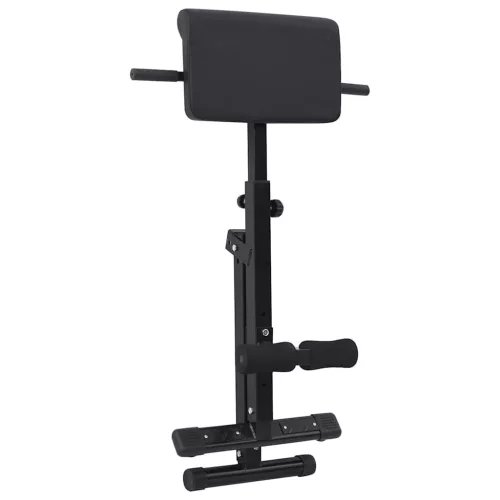  Hyperextension pad Fekete 100,5 x 70 x 78 cm Porszórt acél