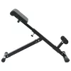  Hyperextension pad Fekete 100,5 x 70 x 78 cm Porszórt acél