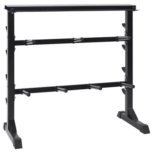  Súlyzó Állvány Fekete 99 x 45 x 95,5 cm Porszórt acél