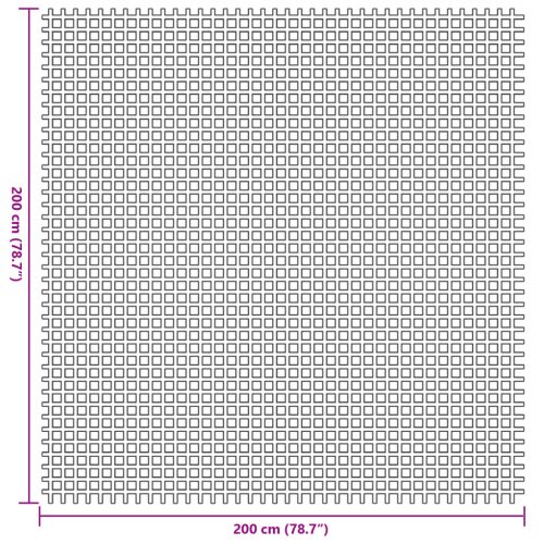 Sátor Szőnyeg Kék 2x2 m