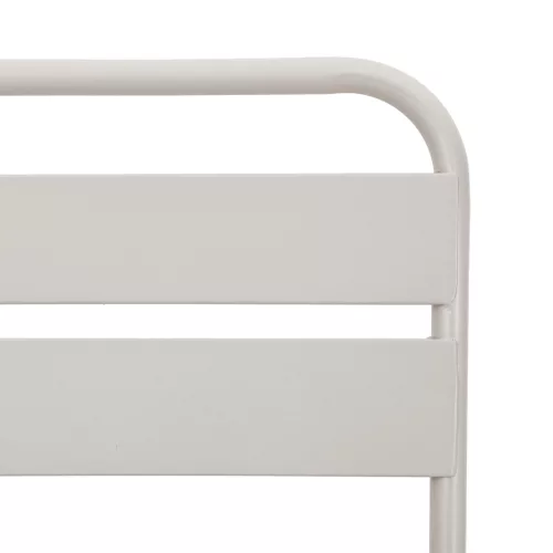  Összecsukható Kerti Székek 2 db Bézs 42x52x82 cm Porszórt Acél