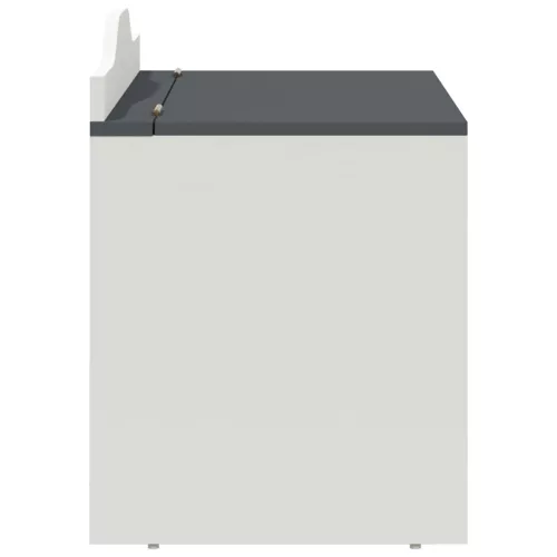  Játék Doboz tárolóval Szürke és fehér 73 x 33 x 55 cm Faanyag