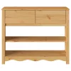  Konzolasztal DRAMMEN" 89,5x37x73 cm Tömör Fenyő"