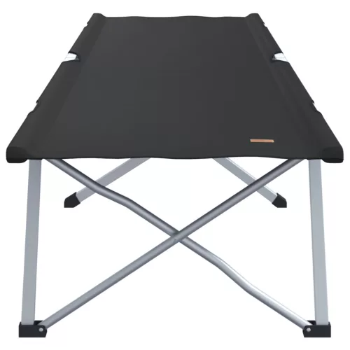  Összecsukható kempingágy hordtáskával Fekete 600D Oxford szövet